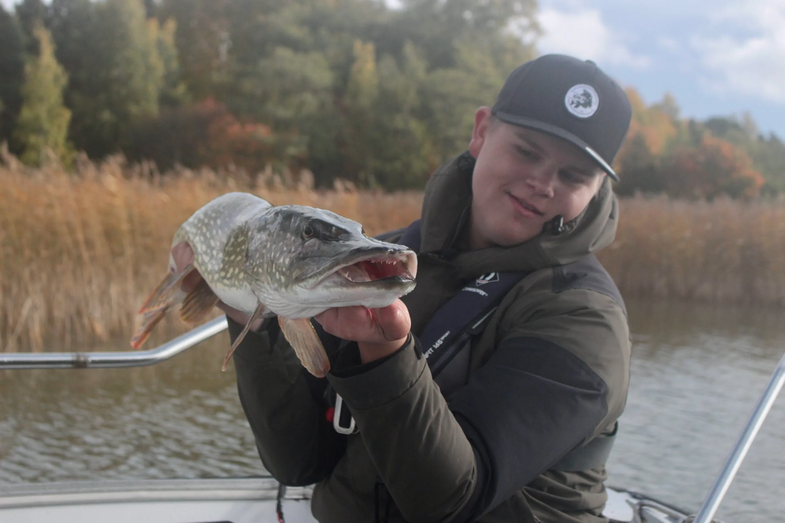 Photo from a brochure special fishing day